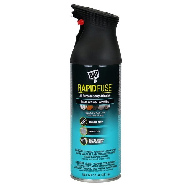 Dap Adhesive Spry All Pur Clr 11Oz 7079800114